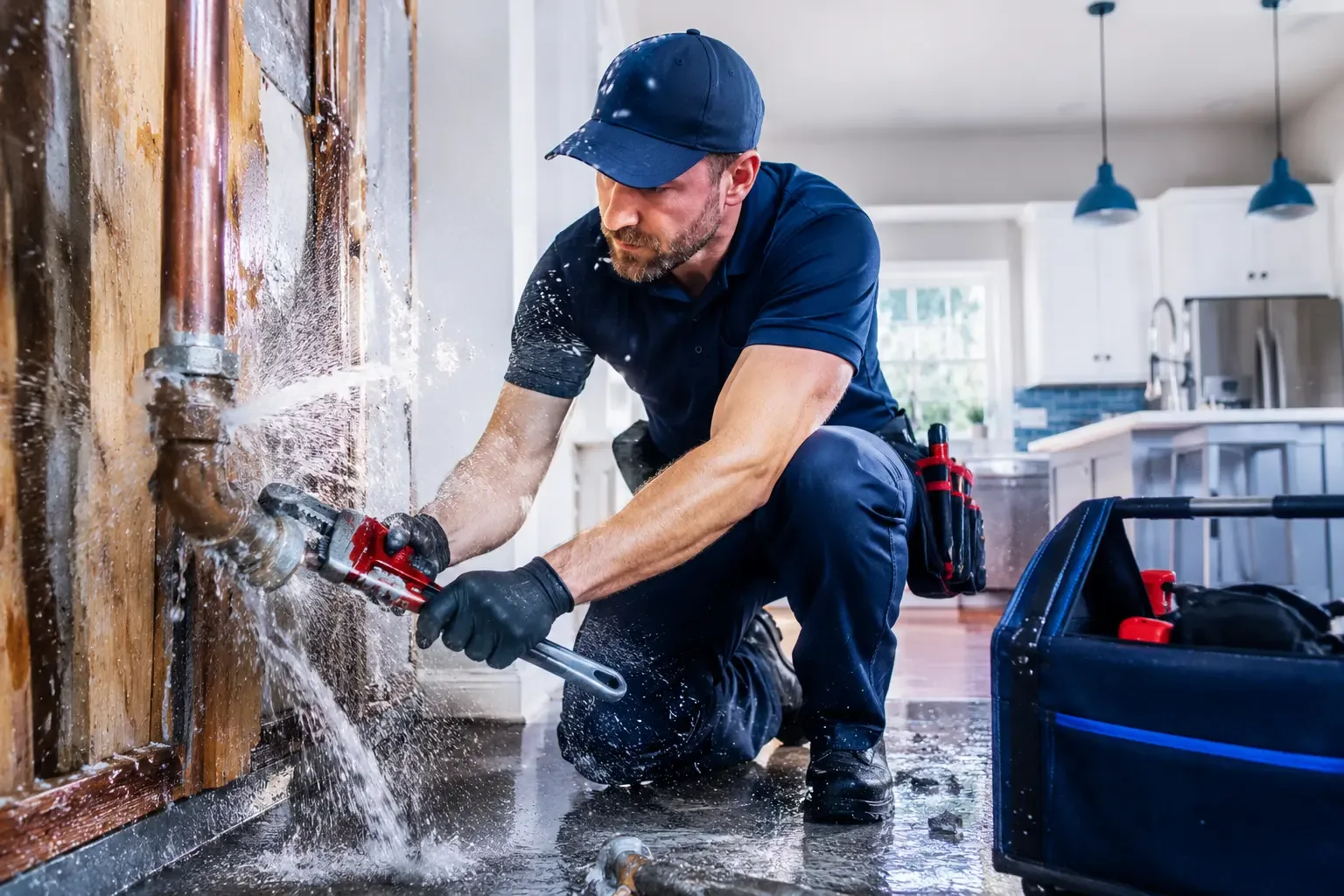 Local emergency pipe repair professionals in Muenster, TX